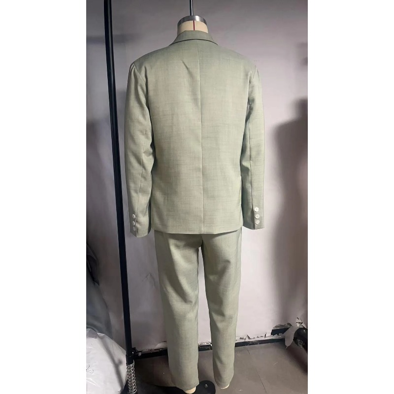 ビジネスマン向け無地スーツ＆パンツセット、スリムフィット、大 - Formal Wear For Men In Wedding のレビューと価格