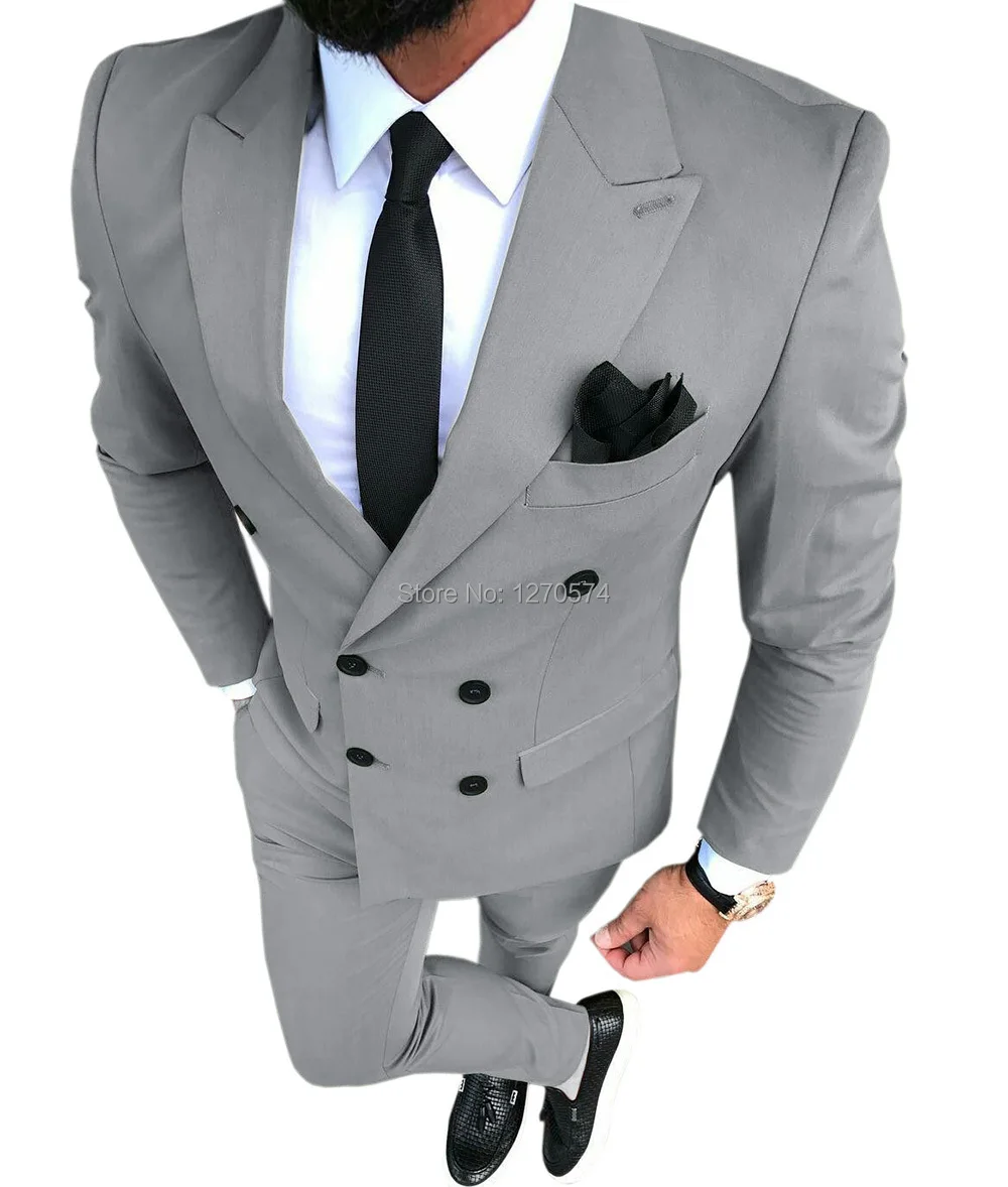 メンズスーツ、ダブルブレスト、オリーブグリーン、結婚式用、新 - Men Formal Wear Green のレビューと価格