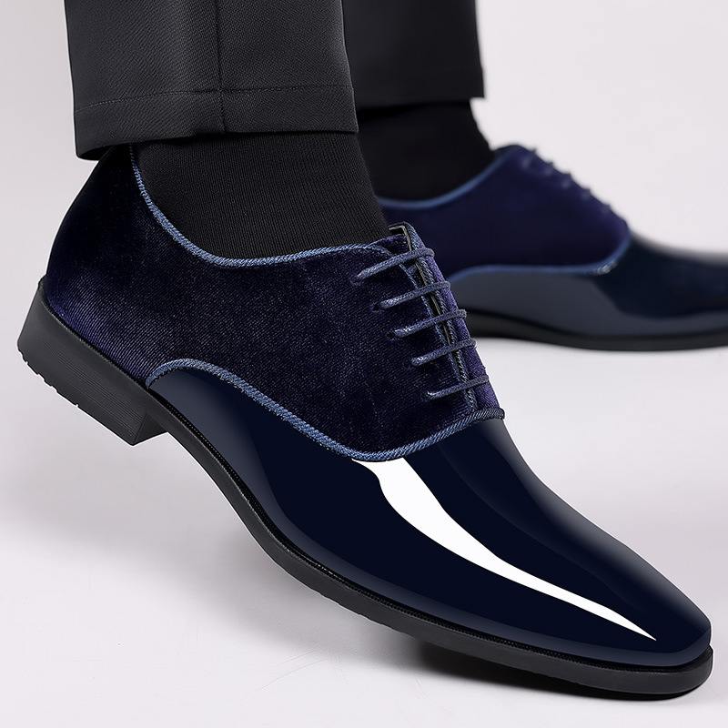 メンズレザーレースアップシューズ,フォーマルフォーマルシュー - Formal Wear For Men In Wedding のレビューと価格